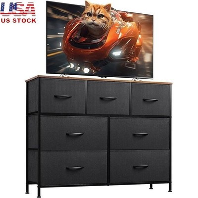 7 Drawer Dresser Storage Unit Multifunctional Organizer Bedroom Living Room New