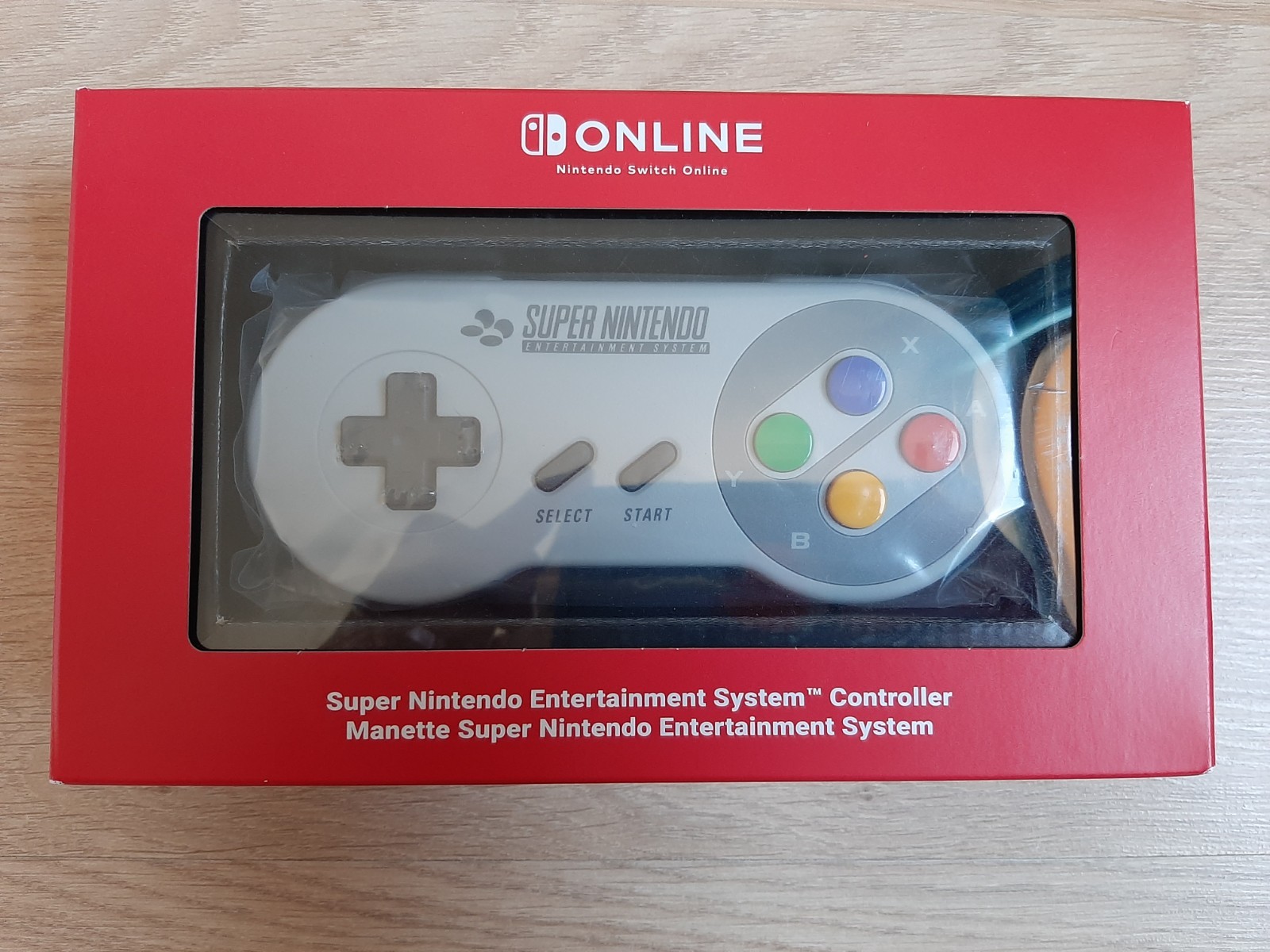 MANETTE SUPER NINTENDO SNES - NEUF JAMAIS OUVERT - NINTENDO SWITCH ONLINE