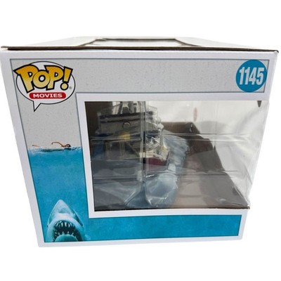 Jaws Movie Moment Pop! Vinyl, Shark Eating Boat Scene Exclusive