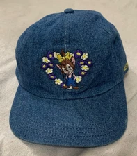 Universal Studios Hollywood An American Tail denim hat "Yasha" Vintage HTF