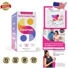 Early Gender Kit: 99  Accurate, 6 Weeks, OBGYN Recommended, Pain-Free