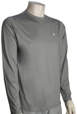 Hurley Everyday Hybrid LS Surf Shirt - Particle Heather - New
