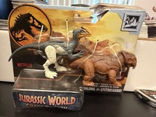 Jurassic World Chaos Theory Guanlong vs Lystrosaurus Epic Evolution Danger Pack