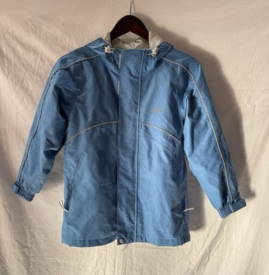 Kids Kathmandu Blue Rain Jacket Size 10 Waterproof