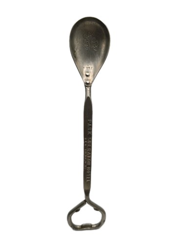 Park Sheraton Hotel Bottle Opener, Cocktail Spoon, New York - Picture 6 of 6