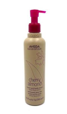 New! Aveda Cherry Almond Hand & Body Wash - 250ml / 8.5 oz