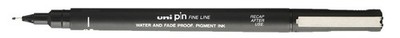 uni-ball Fineliner PIN 02200 N 0,2 mm schwarz