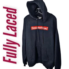 FULLY LACED SNEAKERHEAD LOGO PULLOVER HOODIE MEN'S, Size XL