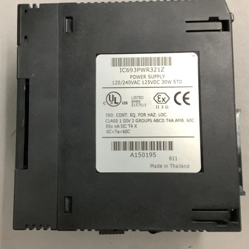 GE Fanuc 120/240VAC 125VDC Power Supply IC693PWR321Z (b657)