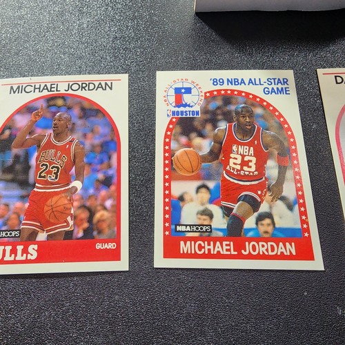 1989-90 NBA Hoops Complete Set #1-353 - David Robinson Steve Kerr Rookie Card RC - Picture 4 of 8