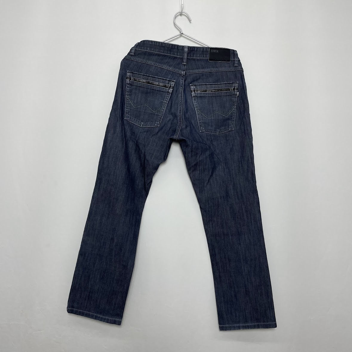 EDWIN International Basic Jeans EDF-3070 Dark Nav… - image 3