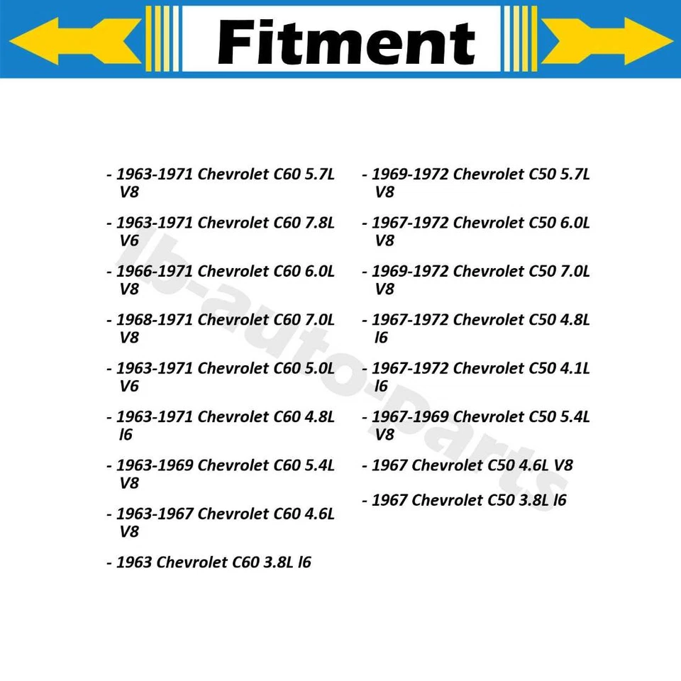 2X Manguera de línea de freno delantero primera parada para Chevrolet C50 1967 1968 1969 1970 Foto 2 de 4