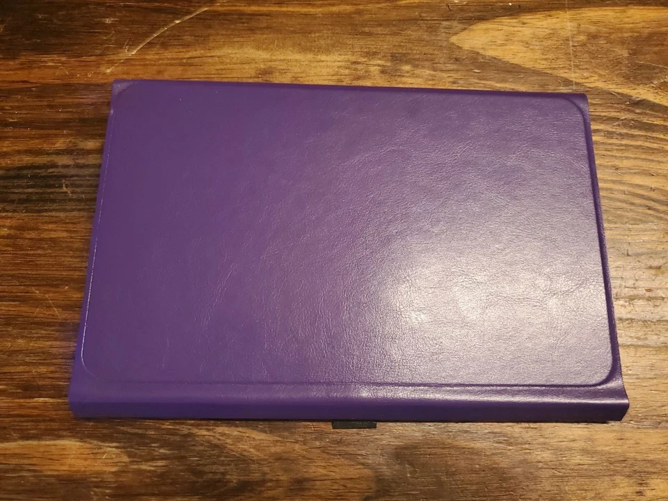 Visual Land Prestige Elite 10QH Tablet Branded Case Stand Cover - Purple Color - Image 4 of 4