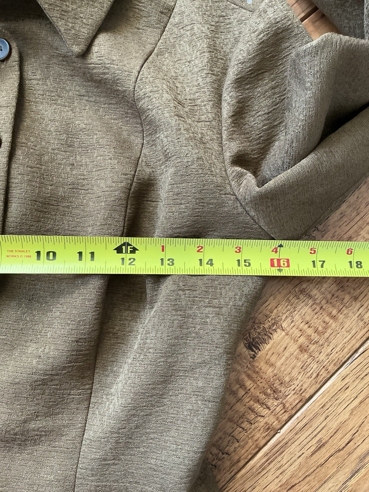 Reformation Chloe Button Down Collared Shirt, Bro… - image 8