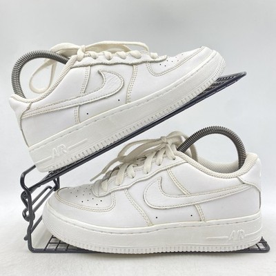 Nike Air Force 1 Low Triple White Sneaker Größe UK 4 Damen Leder DH2920-111