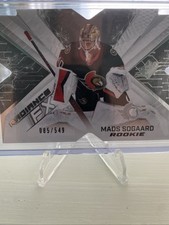 2022-23 SPx Radiance FX Mads Sogaard Rookie /549 #RFX-90 Ottawa Senators