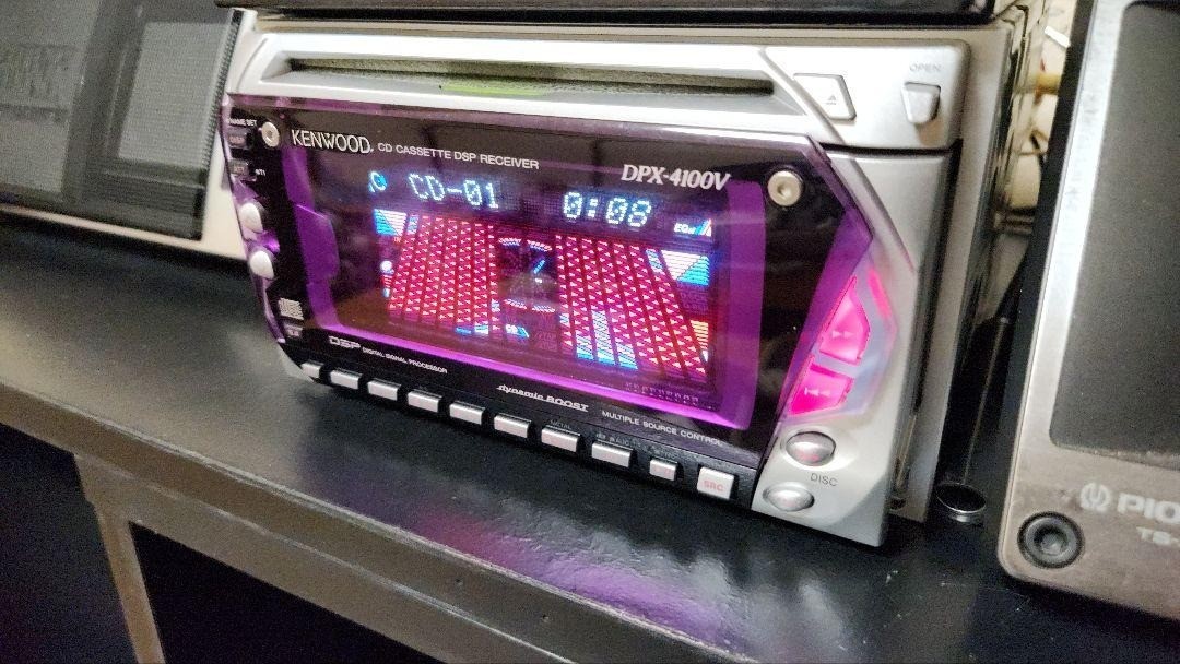 KENWOOD DPX-4100V CDカセットDSPレシーバー KENWOOD DPX-4100V CDカセットDSPレシーバー - メルカリ