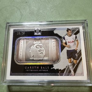 2020-21 Panini Impeccable 1 Troy Ounce .999 Silver Bar Gareth Bale 28/29 READ