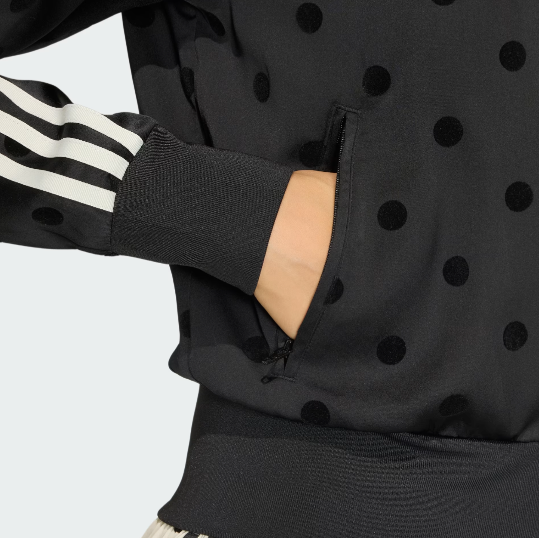 adidas Originals Satin Polka Dot Track Top Women Lifestyle Jacket