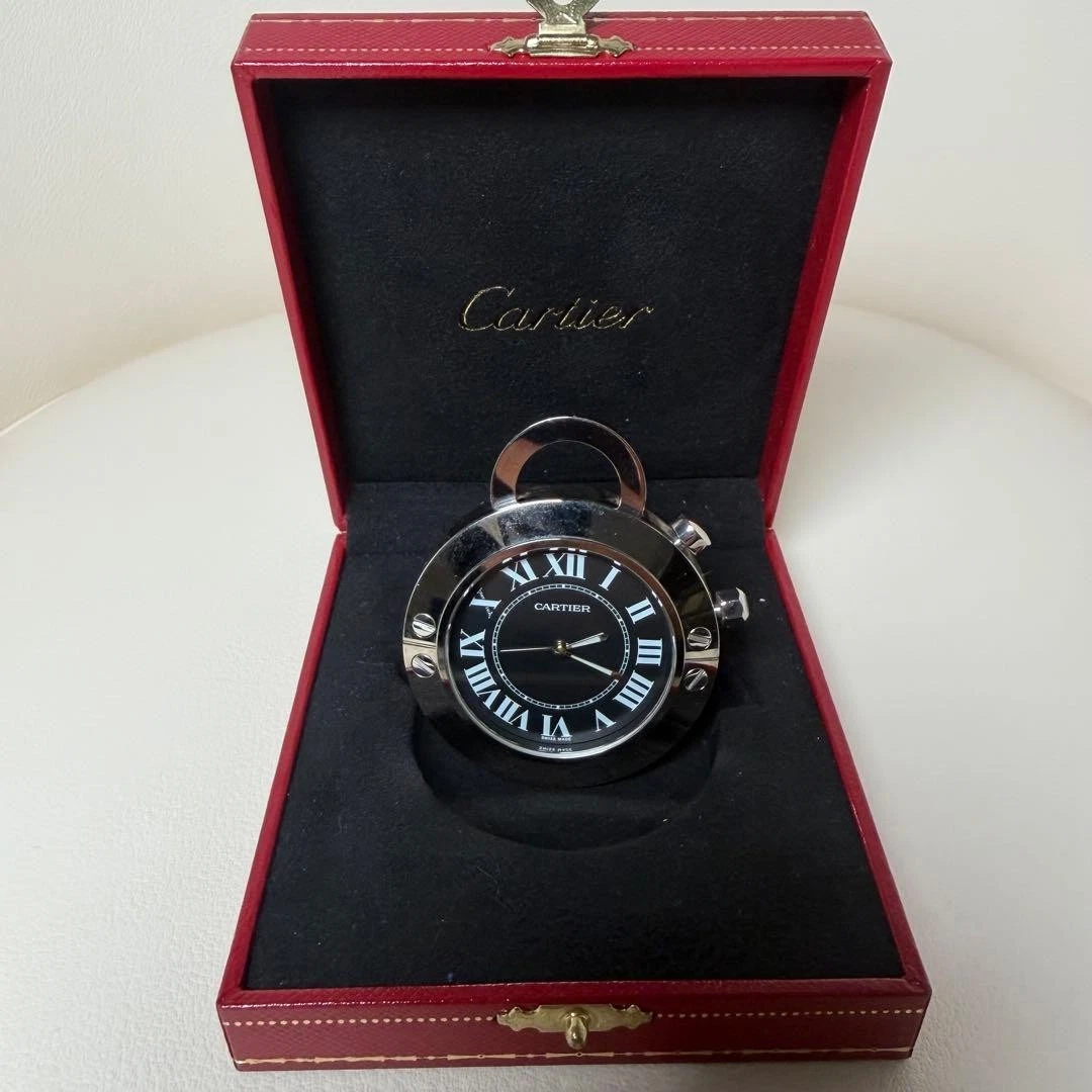 Cartier Travel Clock In Collectible Alarm Clocks (1970-Now) for