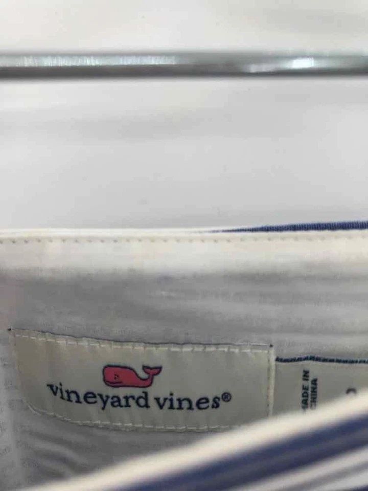 Б/у Vineyard Vines синий размер 2 полоски трапециевидная мини юбка - Изображение 3 из 3