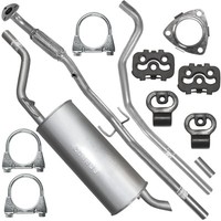 SchalldäMpferset Auspuffanlage Auspuff FüR Opel Corsa D 1.2 SchräGheck