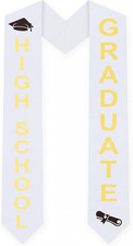 8th Grade Graduation Stole Sash Class of 2026 Gift and Decorations