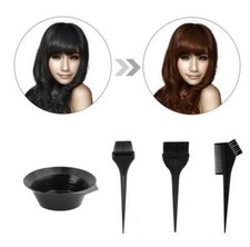 SALON HAIR COLORING DYEING KIT TINT BRUSH AND COMB