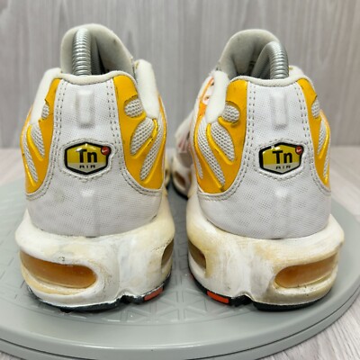 Nike Air Max Plus Tn Sunburn White University Gold Red Mens