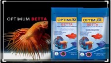 3 x OPTIMUM Betta Food 20g High Nutritious For All Betta Fish