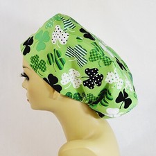St. Patrick Day Women Scrub Hat Surgical Cap Scrub Hat Nurses Hat Medical