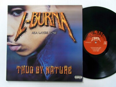 L-BURNA Thug By Nature 2xLP 2001 Hip Hop Near-MINT vinyl a9247