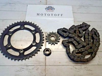 KIT CHAINE KAWASAKI 600 ZZR de 1990 à 1992 - réf : 46 - Photo 1/3