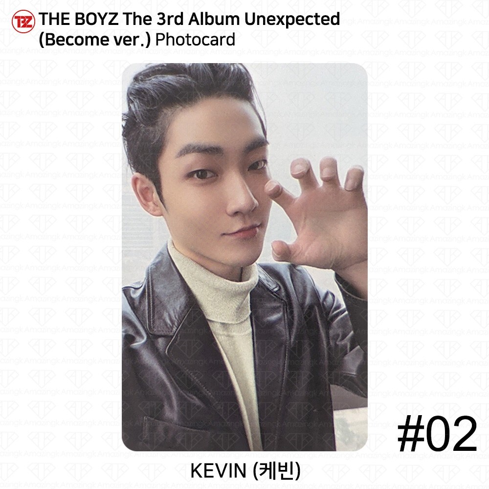 The Boyz 3rd Album Unexpected Official Photocard Q&A Card