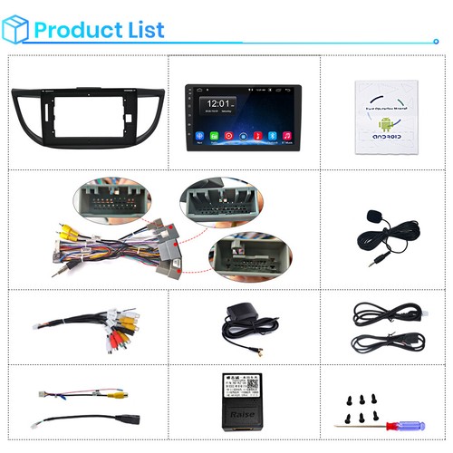 For Honda CRV 20122016 Android 12 Car Stereo Radio GPS Navi Apple