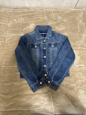 Cat  Jack Medium 7/8 Medium Wash Long Sleeve Jean Jacket - EUC