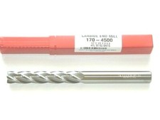 1/2" Solid Carbide Extra Long Length 4 Flute END MILL 6" Made in the USA