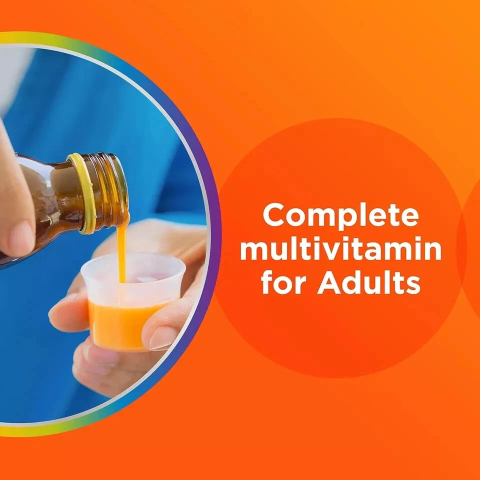 Centrum Multivitamínico Líquido para Adultos, Suplemento Multivitamínico/Multimineral Foto 3 de 4