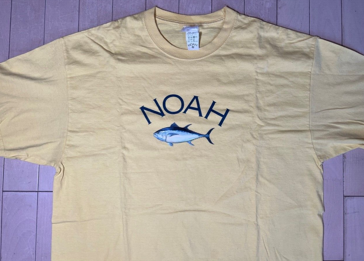 NOAH NY Supreme Japan Exclusive Yellow Bluefin Tuna Logo Tee T