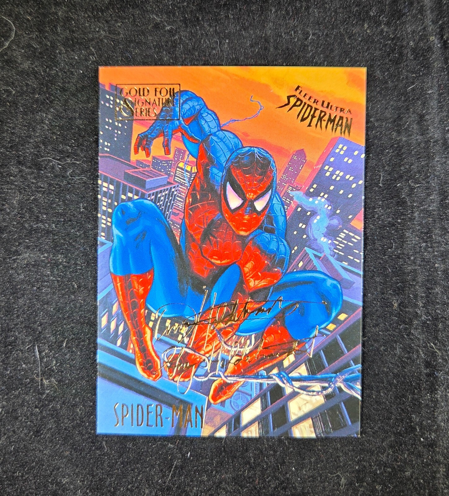 1995 Fleer Ultra Spider-Man Gold Signature Series Parallels - Cards # 1-50