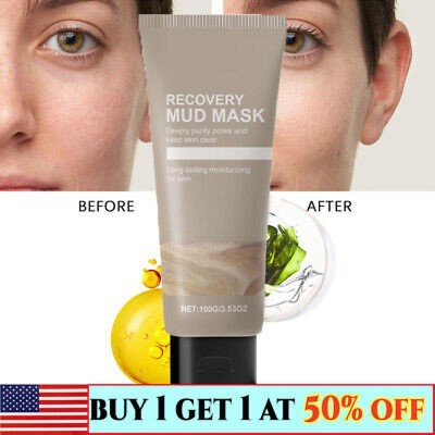 Recovery Mud Mask, Relief Mud Mask Deep Cleansing & Hydrating with Boryeong Mud~