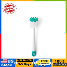 NEW - 2-Piece Bottle and Straw Kitchen Brush Set, Teal/White, free shipping
