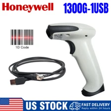 Honeywell Handheld Corded 1D Imager Barcode Scanner With USB Cable 1300G-1USB US