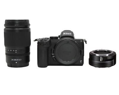 Nikon Z5 + Z 24-200 mm VR + FTZ II Adapter - 1 Jahr Garantie - KOSTENLOSE UK-Lieferung
