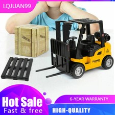 Full Functional Forklift Pallet Truck  Scale Boys Construction Model Truck Toy