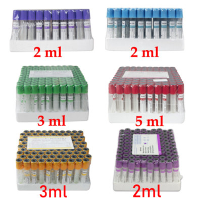 Medical Lab Vacuum Blood Collection Coagulation/Tubes/EDTA Tubes 2/3/5ML