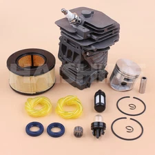 Cylinder Piston Air Filter Bulb For Stihl MS251 MS 251 44mm Chainsaw Tune-Up Kit