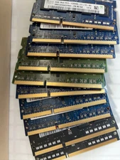 8GB DDR3 Laptop Memory( 2 X 4GB ) DDR3 PC3-12800s Mixed Brands