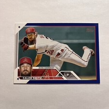 2023 Topps Series 1 -  Royal Blue #191 Caleb Smith