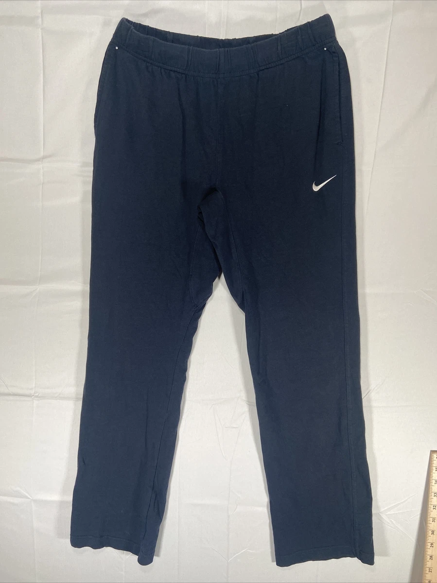 Nike Mens Navy Blue Loose Sweatpants Athletic Pants - Medium